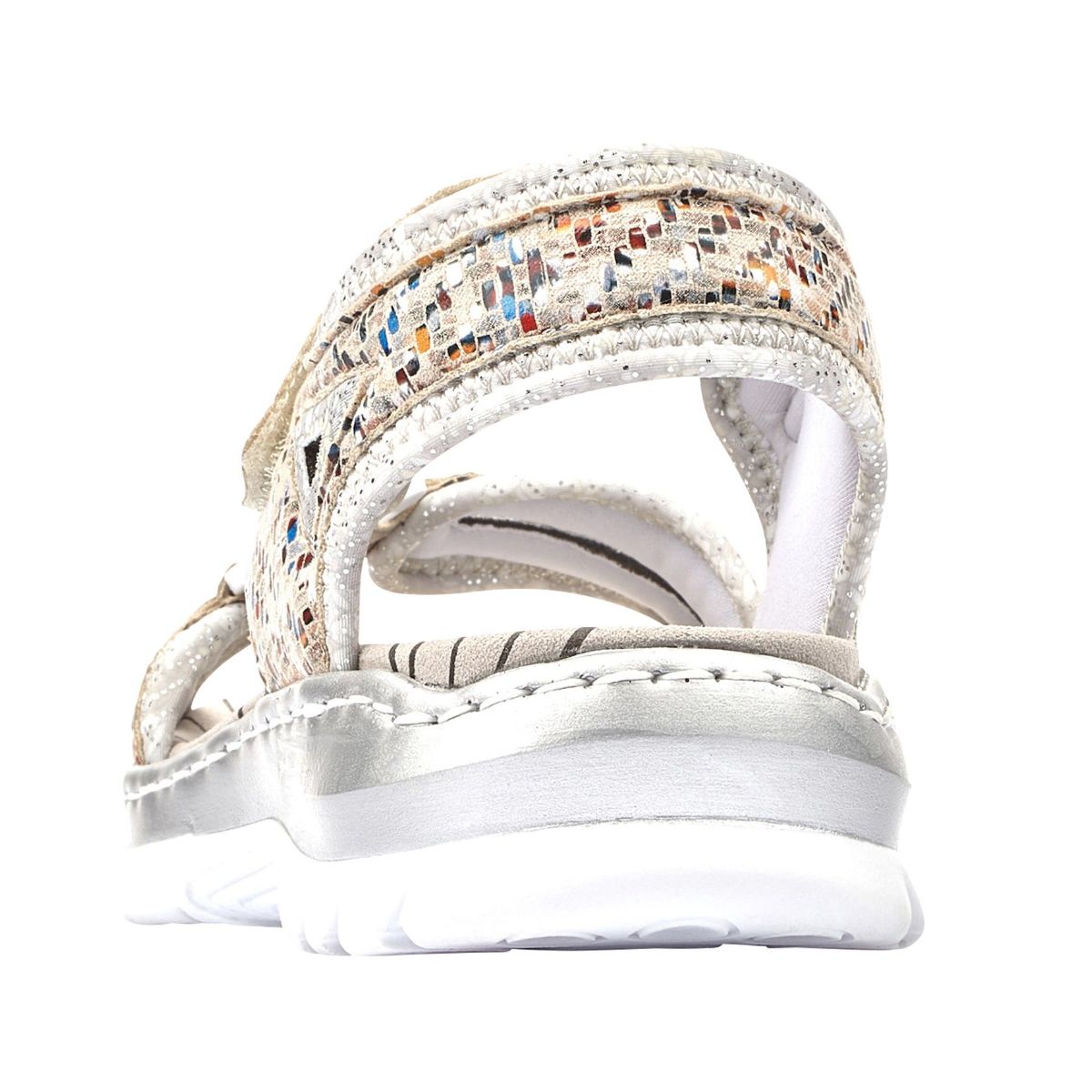 Rieker 66979 Women's Velcro Strap Sandals – Multi