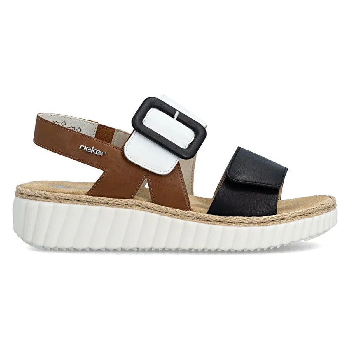 Rieker 69260 Women's Wide Sandals – Multi