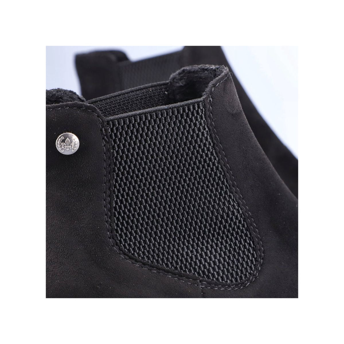 Rieker 70284 Graphite Black Womens Ankle Boots