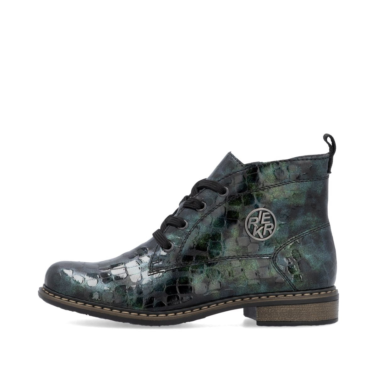 Rieker 71205 Women's Mid Height Boot – Green