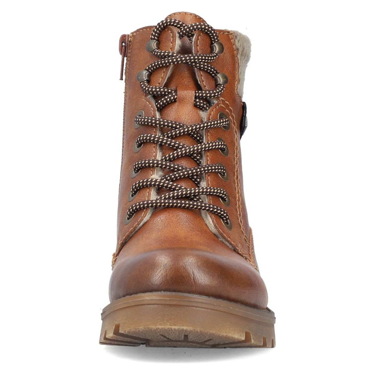 Rieker 73220 Women's Mid Height Boot - Brown