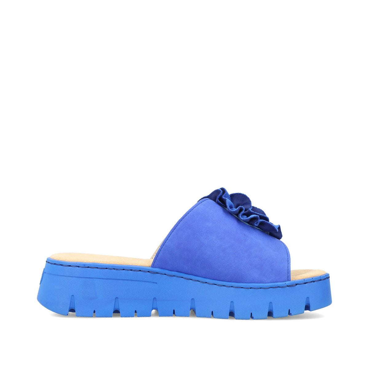 Rieker V1052 Women's Slide Sandals – Royal Blue