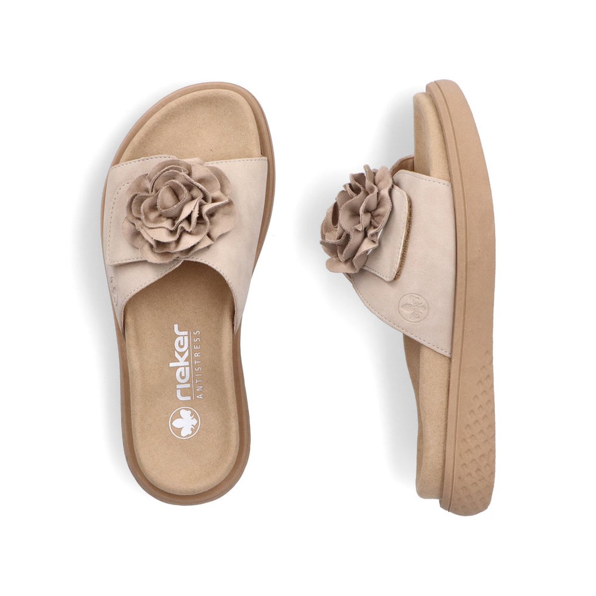 Rieker V1562 Women's Mule Slide Sandals – Ginger