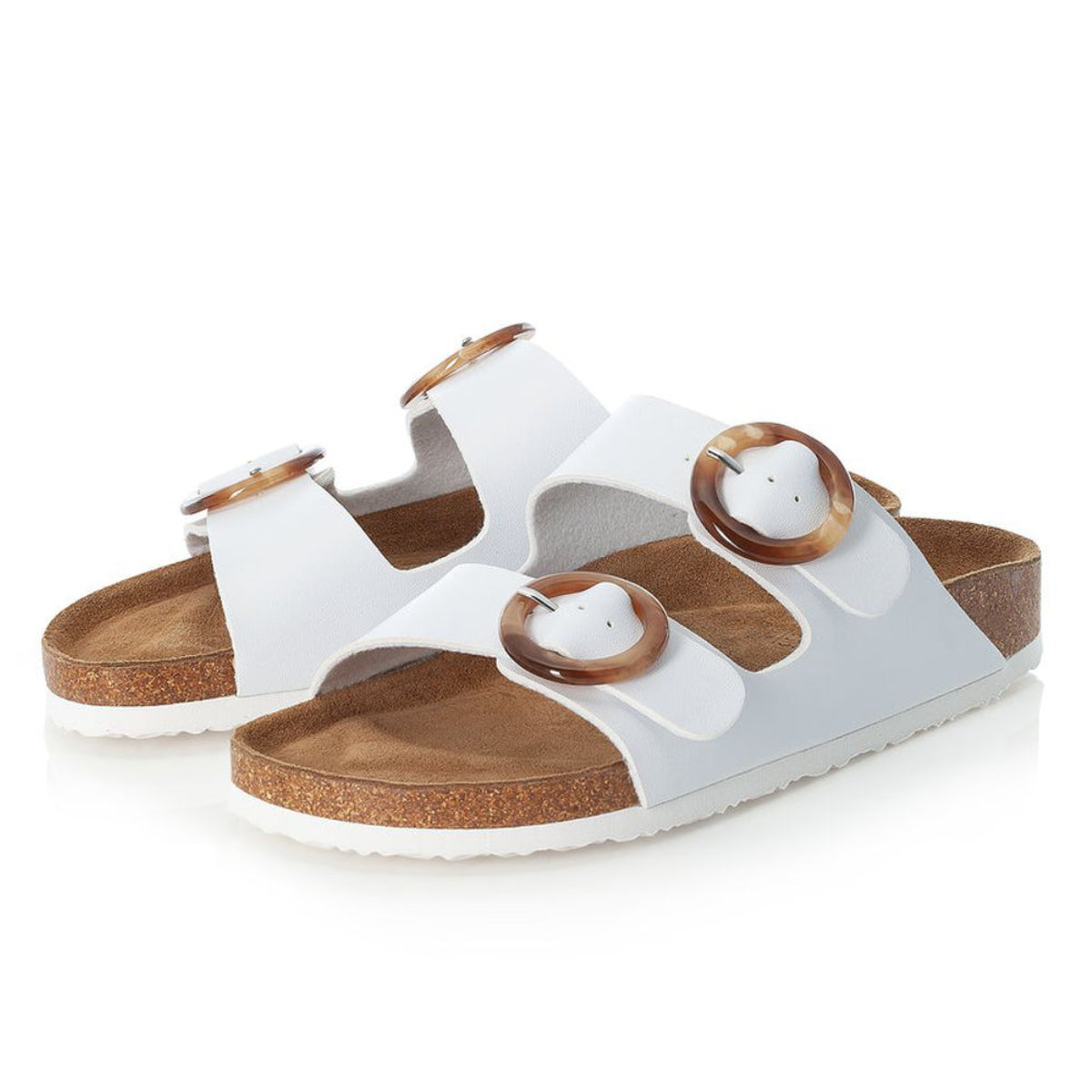 Rieker V9370 Women's Sandals – White