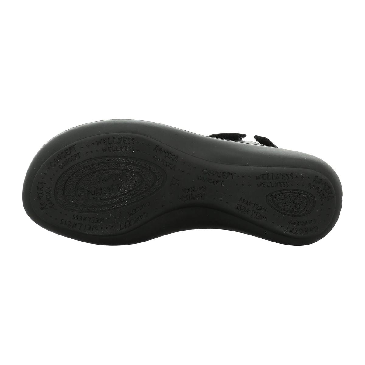 Romika Ibiza 86 Women's Velcro Sandal in Black