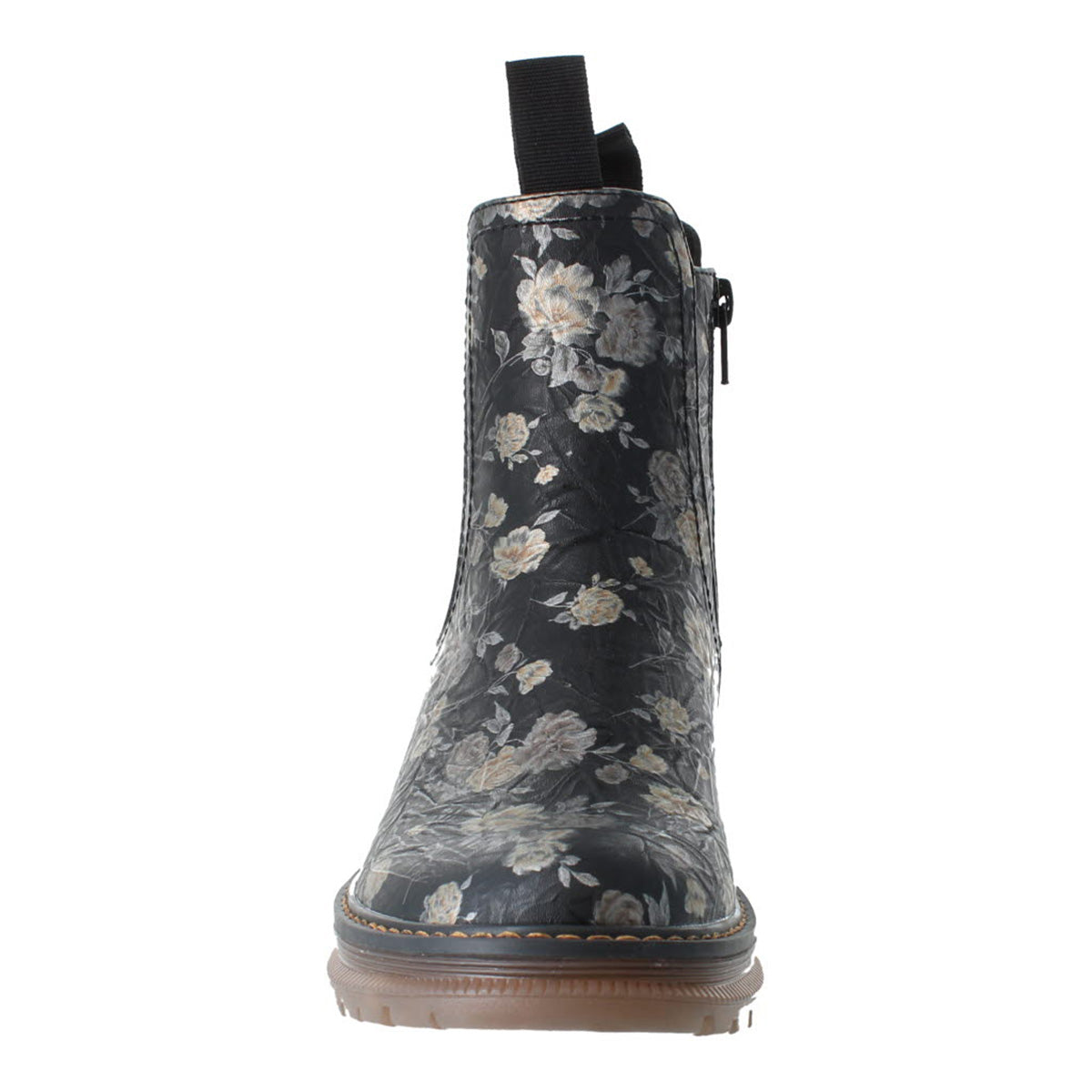 Romika Peyton 05 Zip Boot in Black Multi