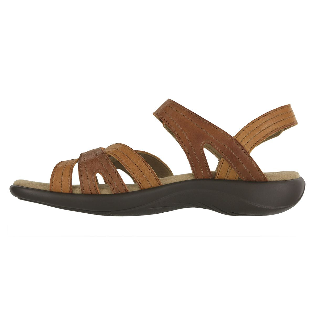 SAS Pier Women's Heel Strap Sandal in Sepia