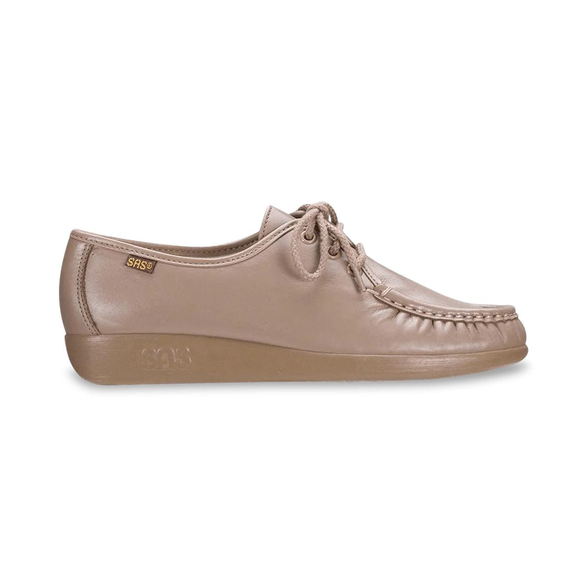 SAS Siesta Women's Lace Up Loafer In Mocha