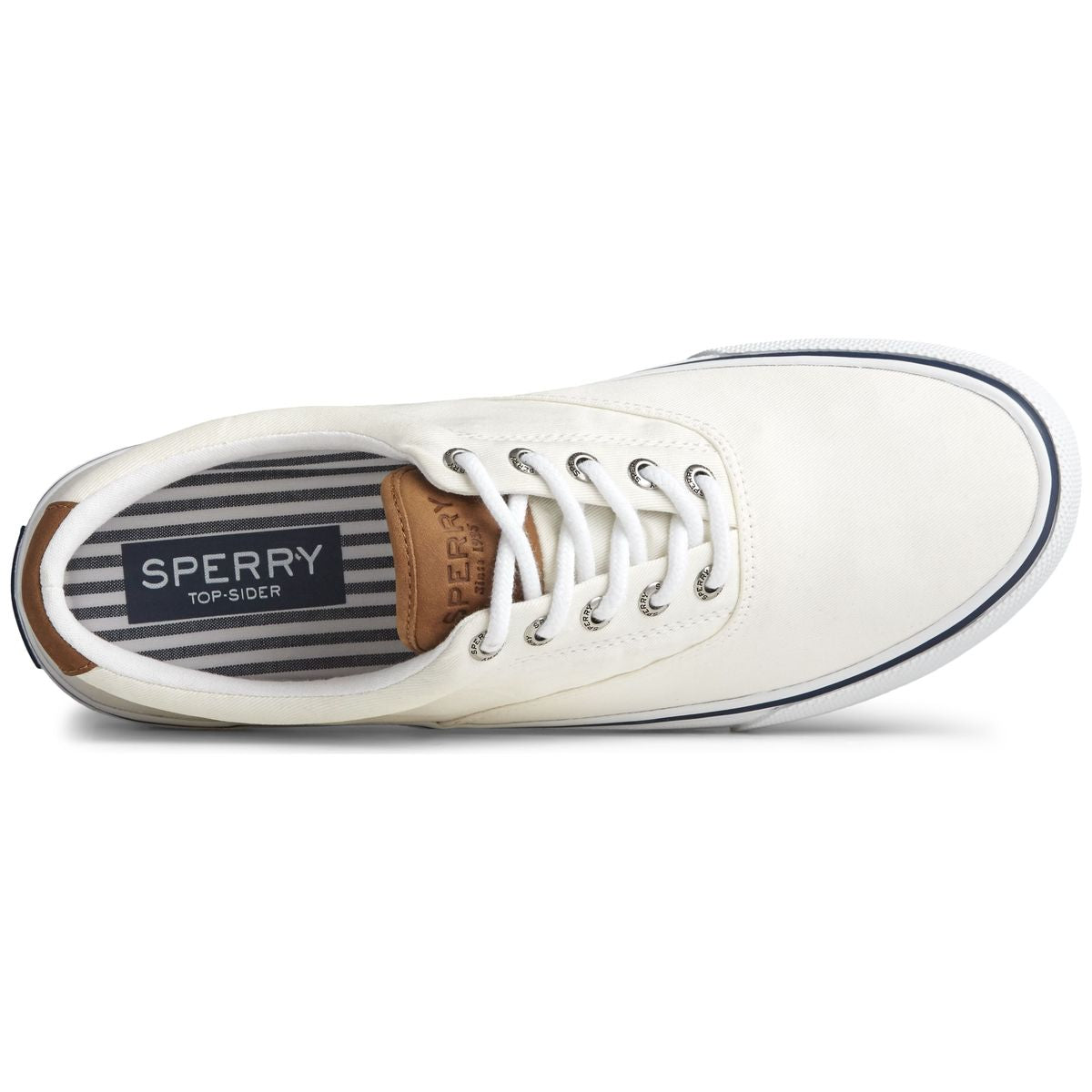 Sperry Striper II Men's Lace Up Sneaker - White