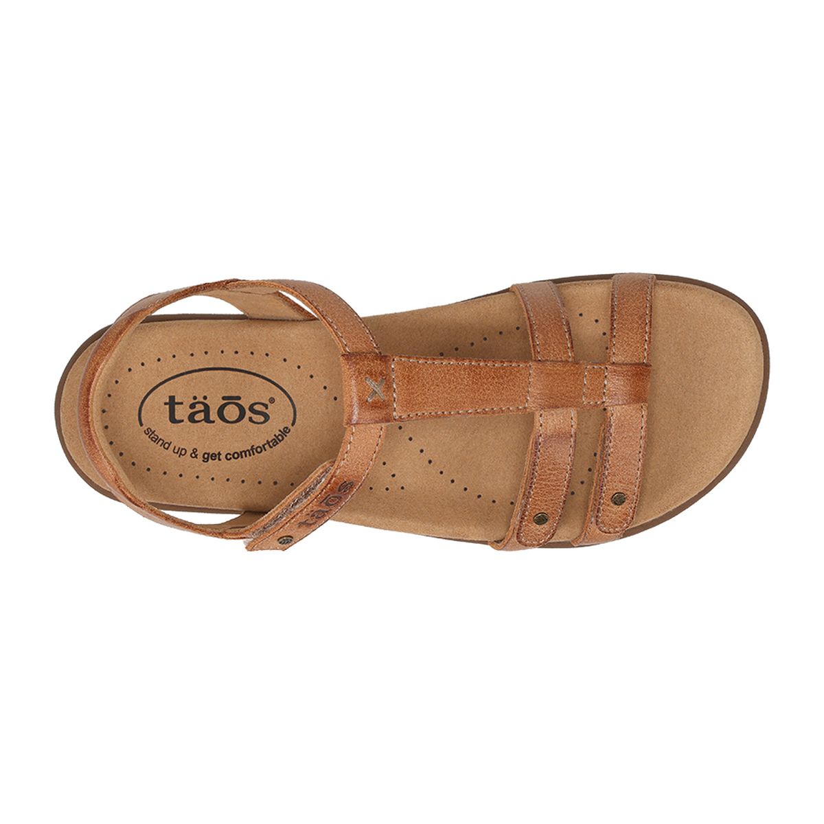 Taos Trophy 2 Adjustable Strap Sandal in Honey