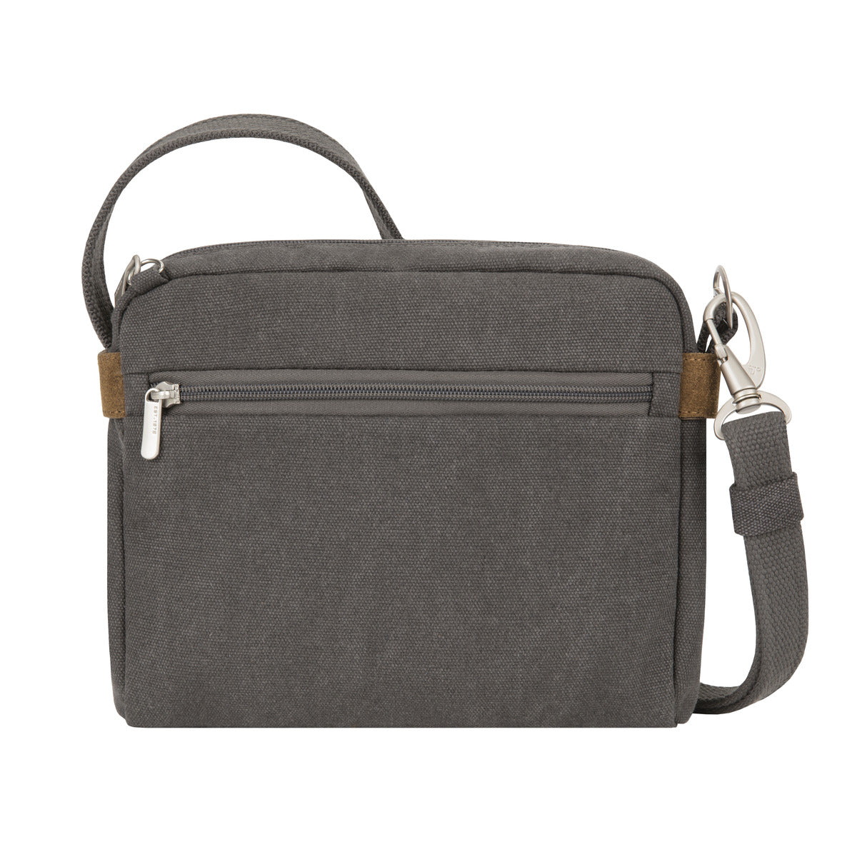Travelon Anti-Theft Heritage Crossbody Pewter