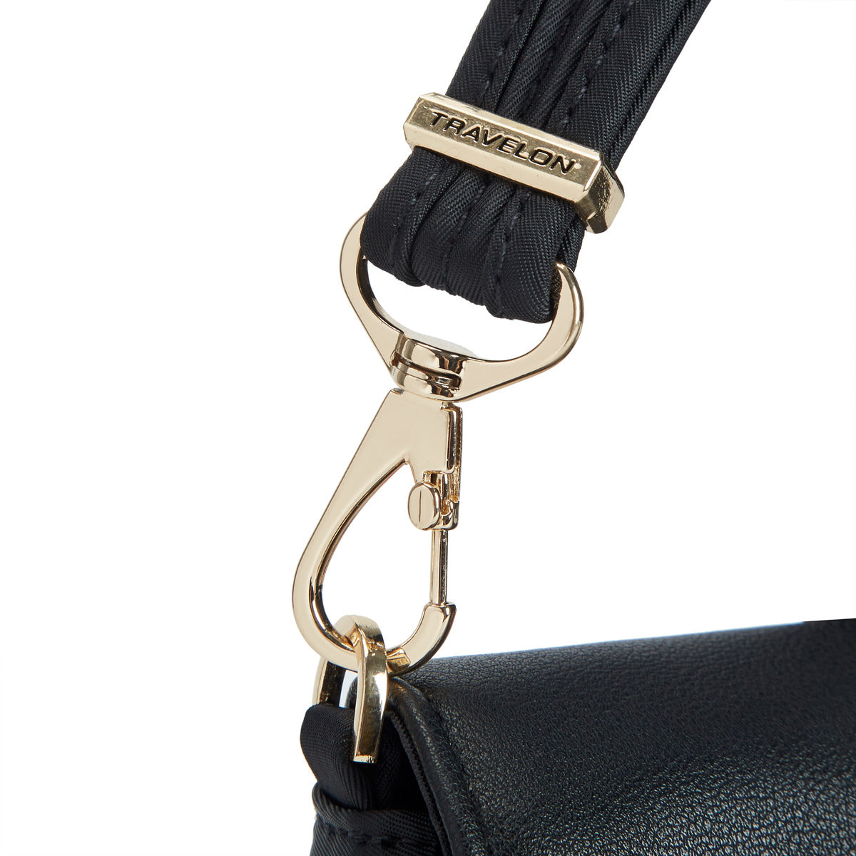 Anti-Theft Addison Convertible Belt Bag in Black