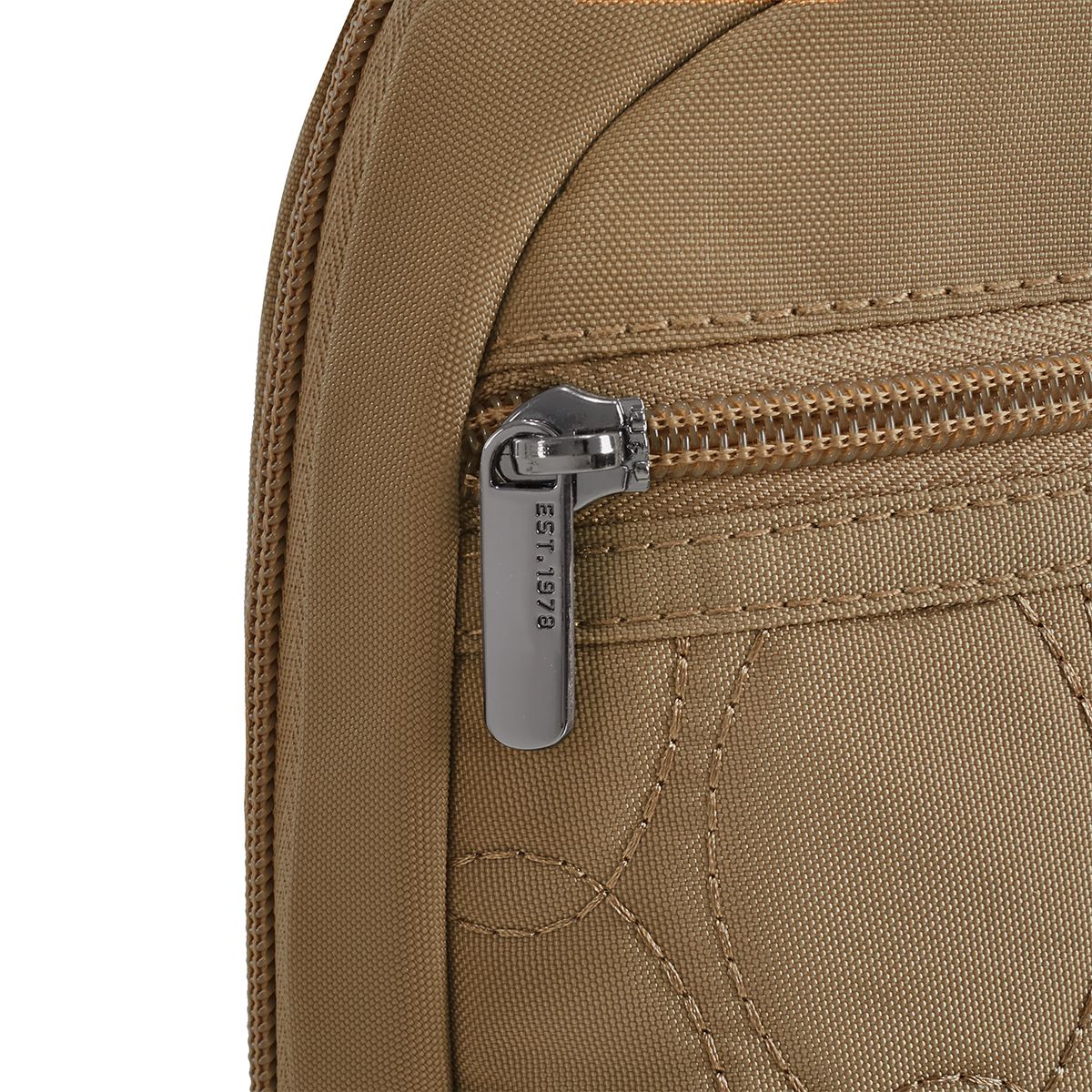 Travelon Women's Runways Anti-Theft Small Sling in Latte