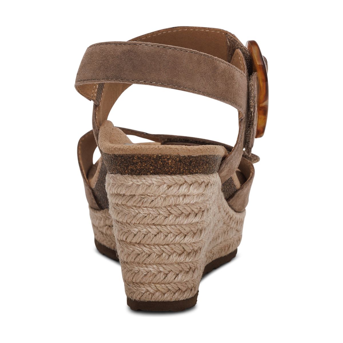 Aetrex Ashley Women's Arch Support Wedge Sandal – Taupe