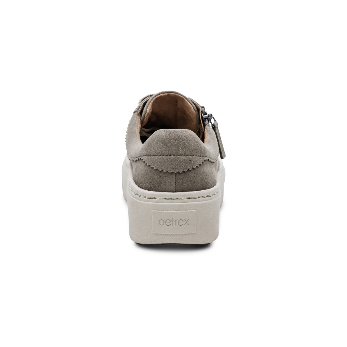 Aetrex Aubrey Arch Support Platform Sneaker – Taupe
