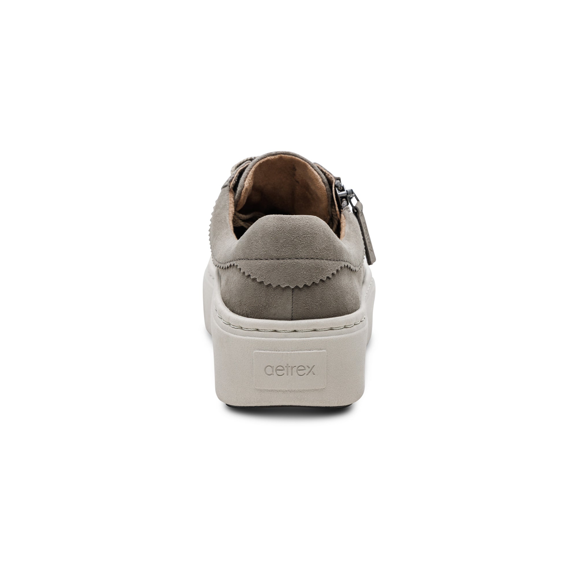 Aetrex Aubrey Arch Support Platform Sneaker – Taupe