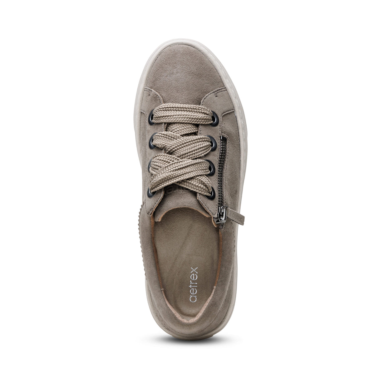 Aetrex Aubrey Arch Support Platform Sneaker – Taupe