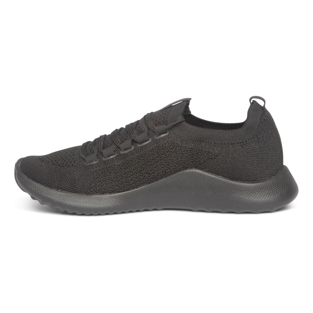 Aetrex Carly Women's Arch Support Sneakers – Pewter