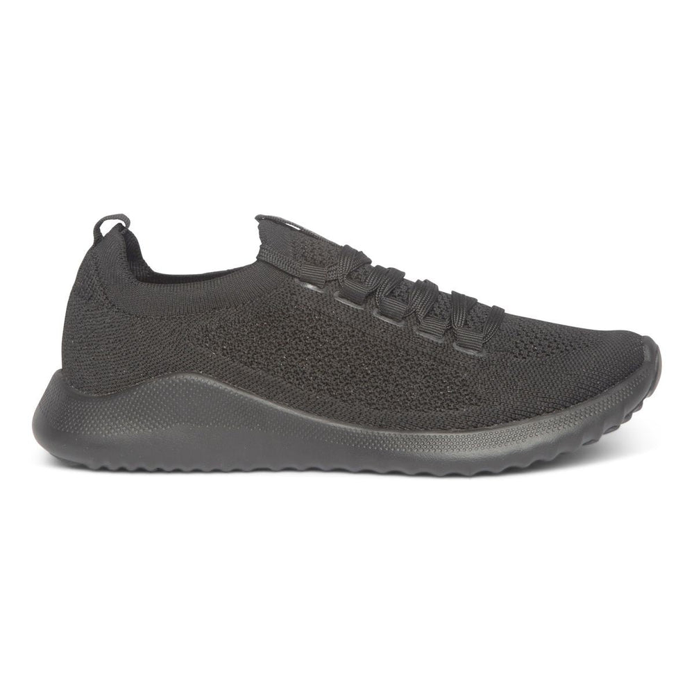 Aetrex Carly Women's Arch Support Sneakers – Pewter