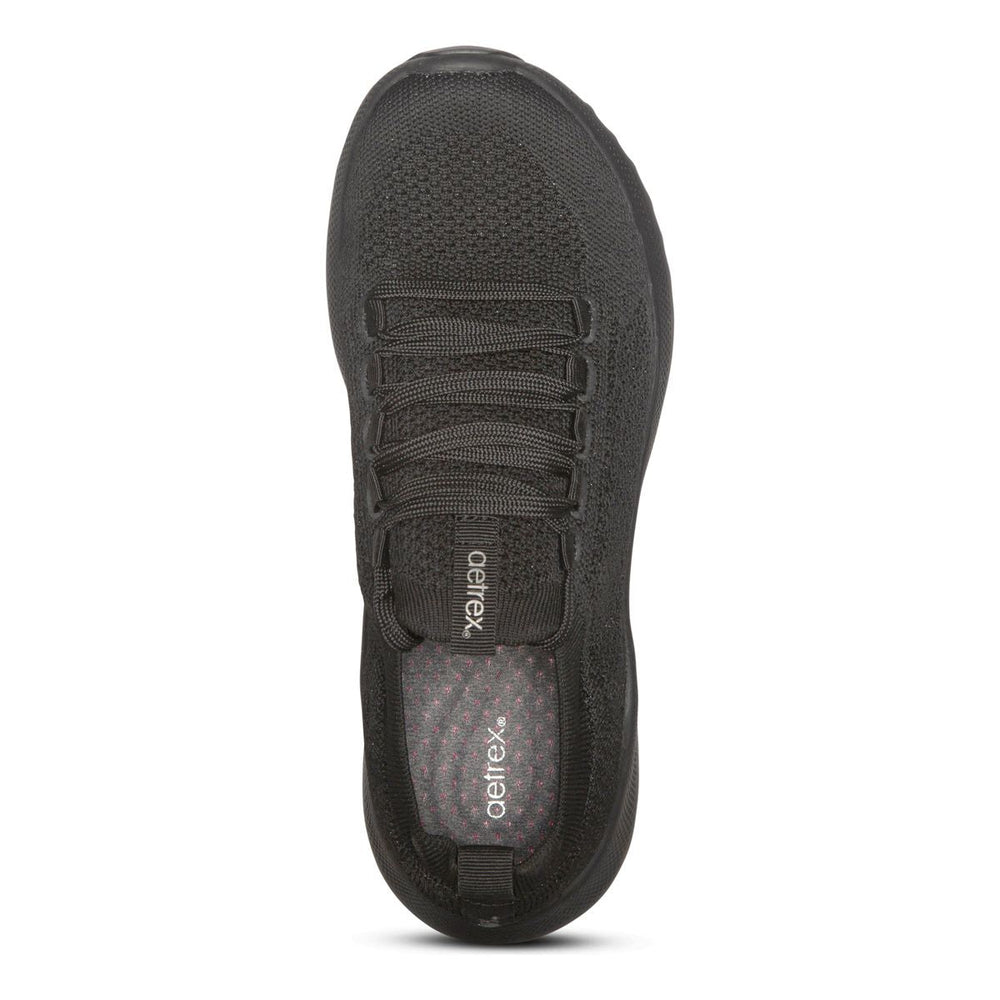 Aetrex Carly Women's Arch Support Sneakers – Pewter