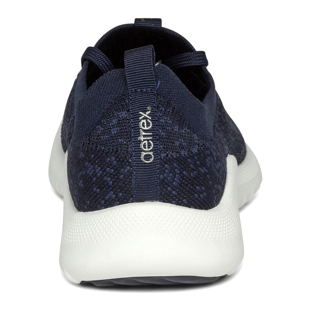 Aetrex Carly Women's Arch Support Sneakers – Navy