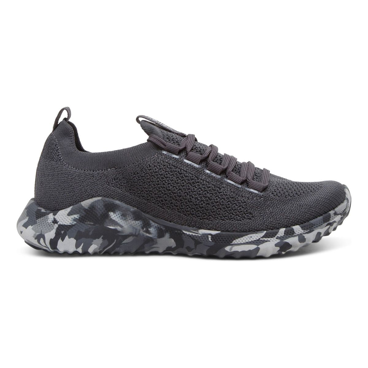 Aetrex Carly Women's Arch Support Sneakers – Charcoal Camo