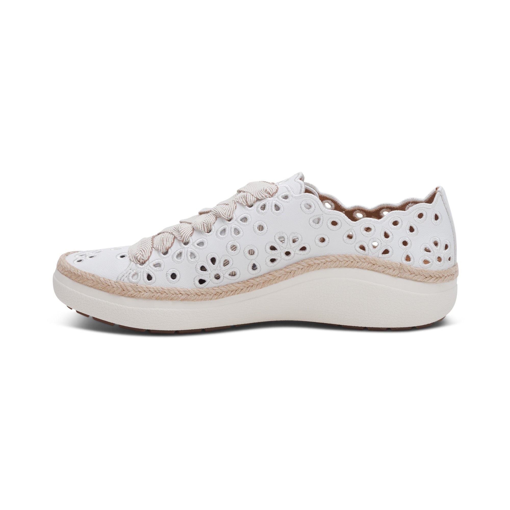 Aetrex Charlotte Women's Sneaker – White