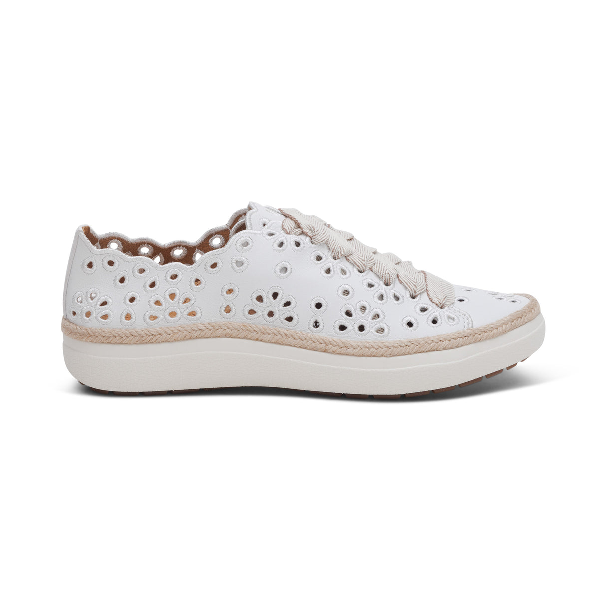 Aetrex Charlotte Women's Sneaker – White