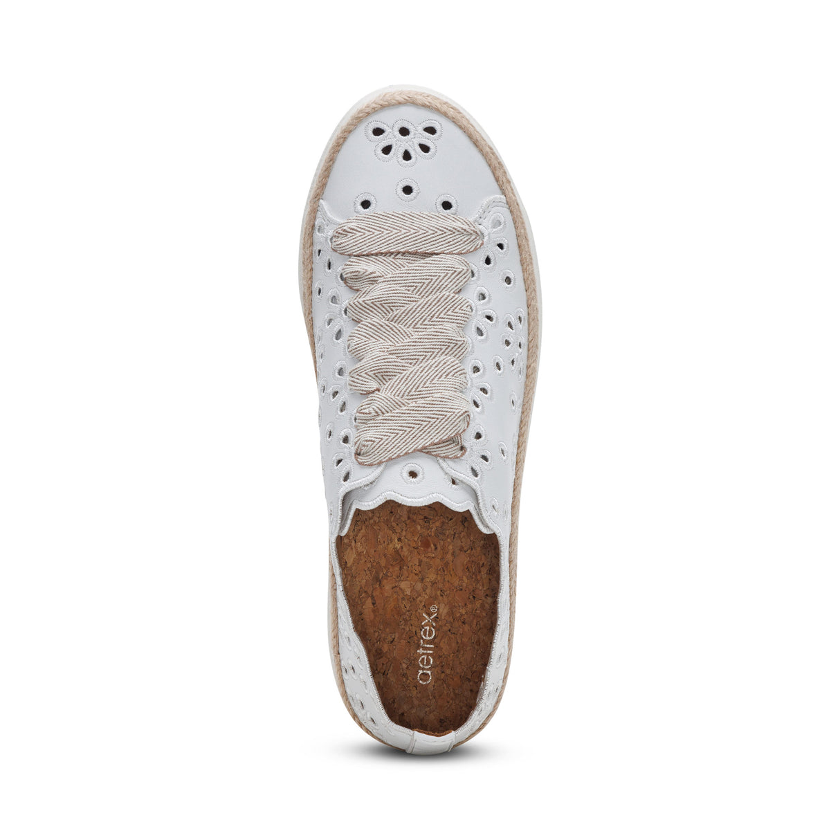 Aetrex Charlotte Women's Sneaker – White