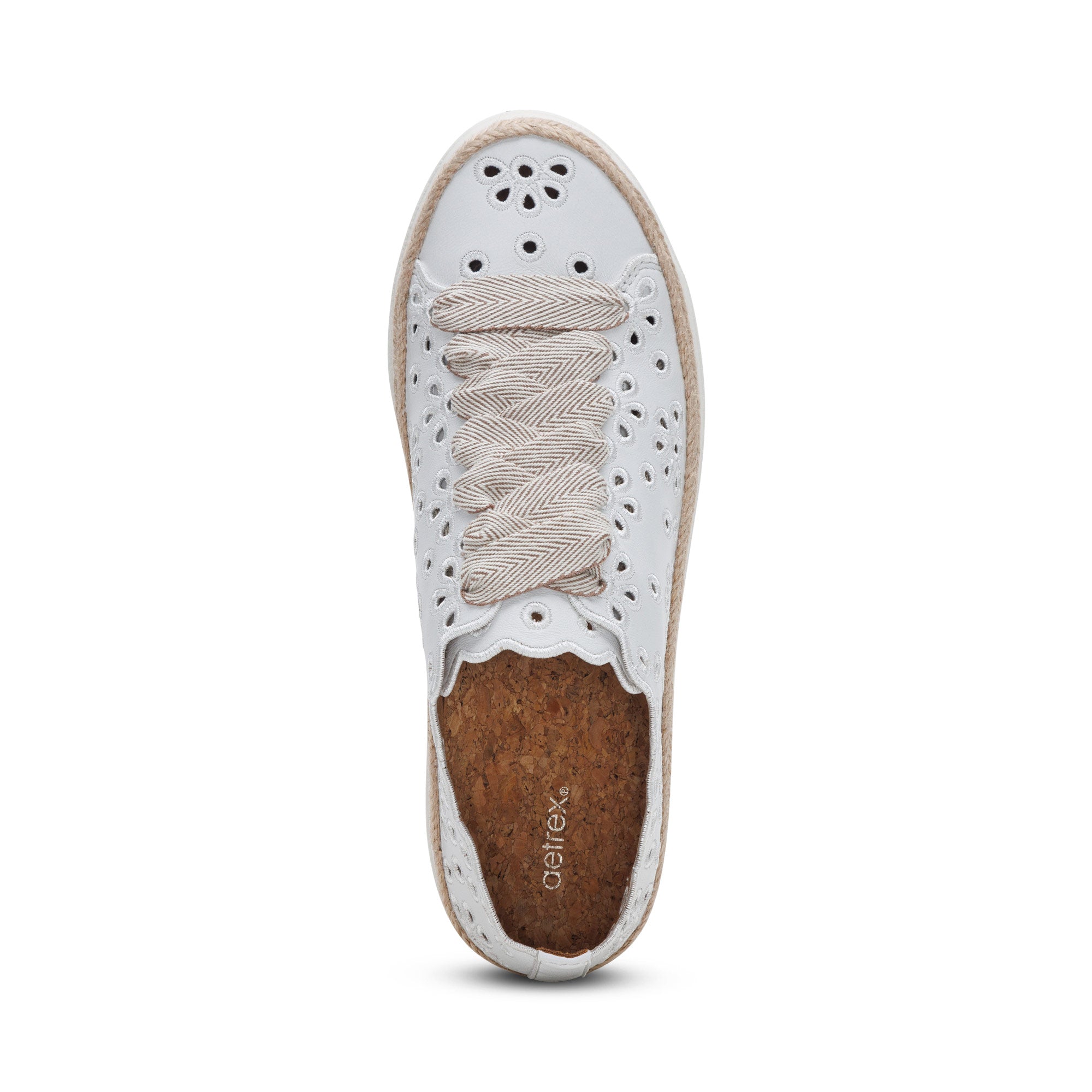 Aetrex Charlotte Women's Sneaker – White