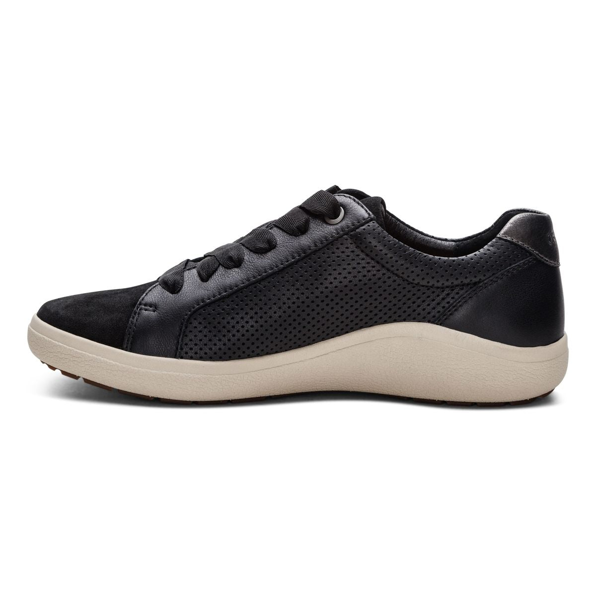 Aetrex Courtney Women's Lace-up Sneakers – Black
