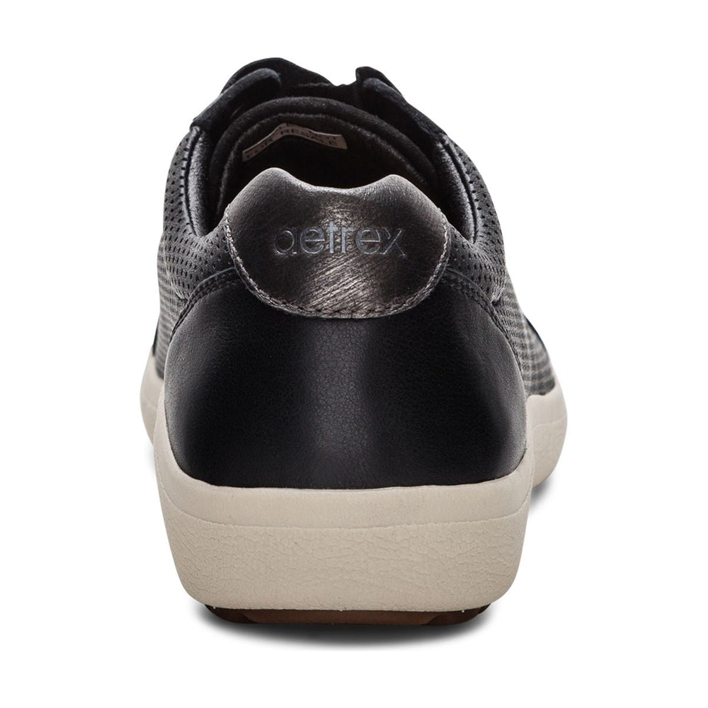 Aetrex Courtney Women's Lace-up Sneakers – Black