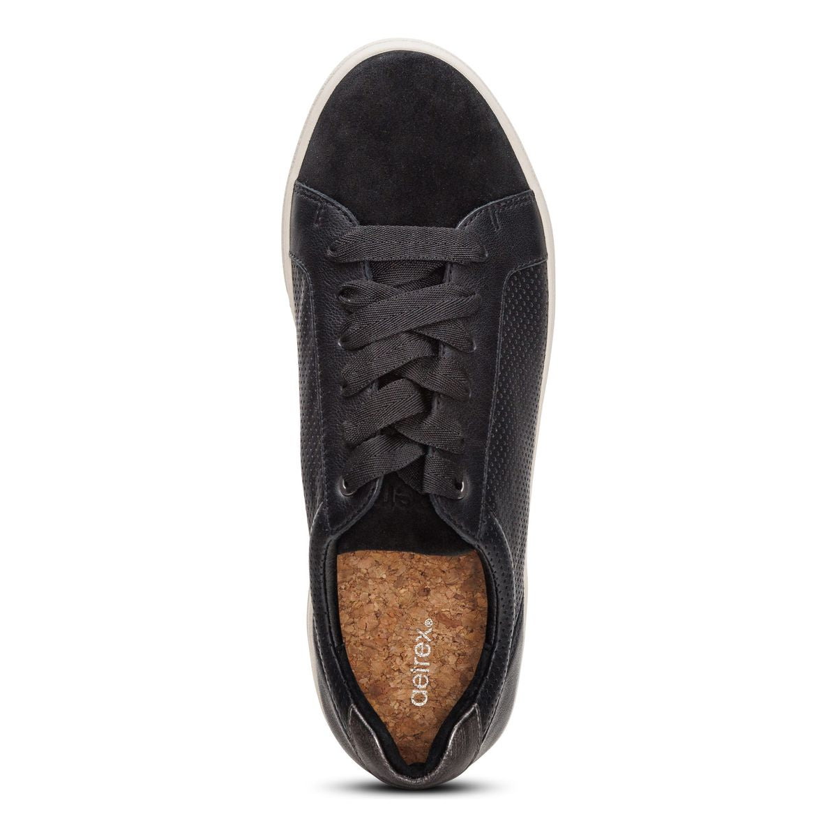 Aetrex Courtney Women's Lace-up Sneakers – Black