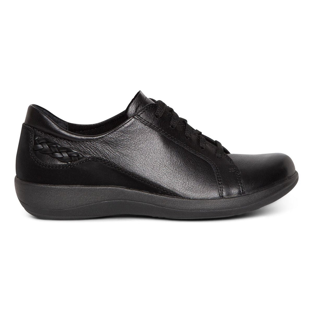 Aetrex Dana Women's Lace Up Oxford – Black