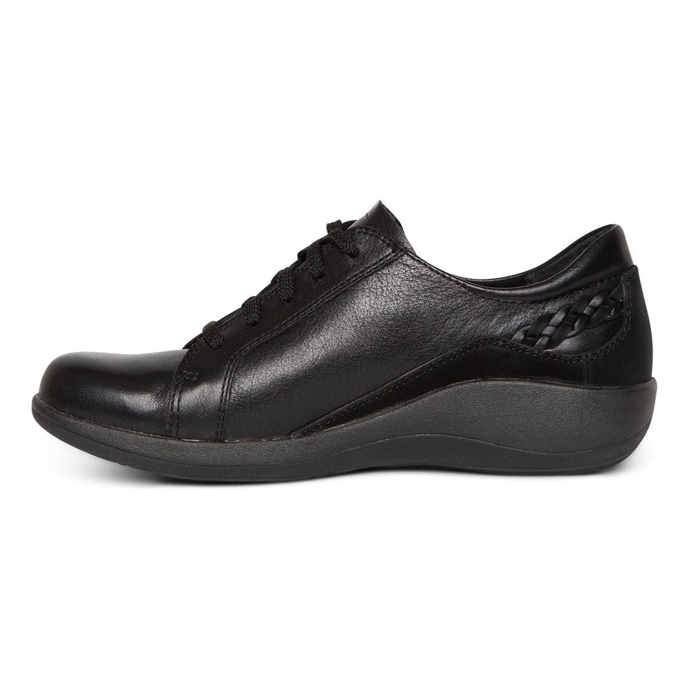 Aetrex Dana Women's Lace Up Oxford – Black