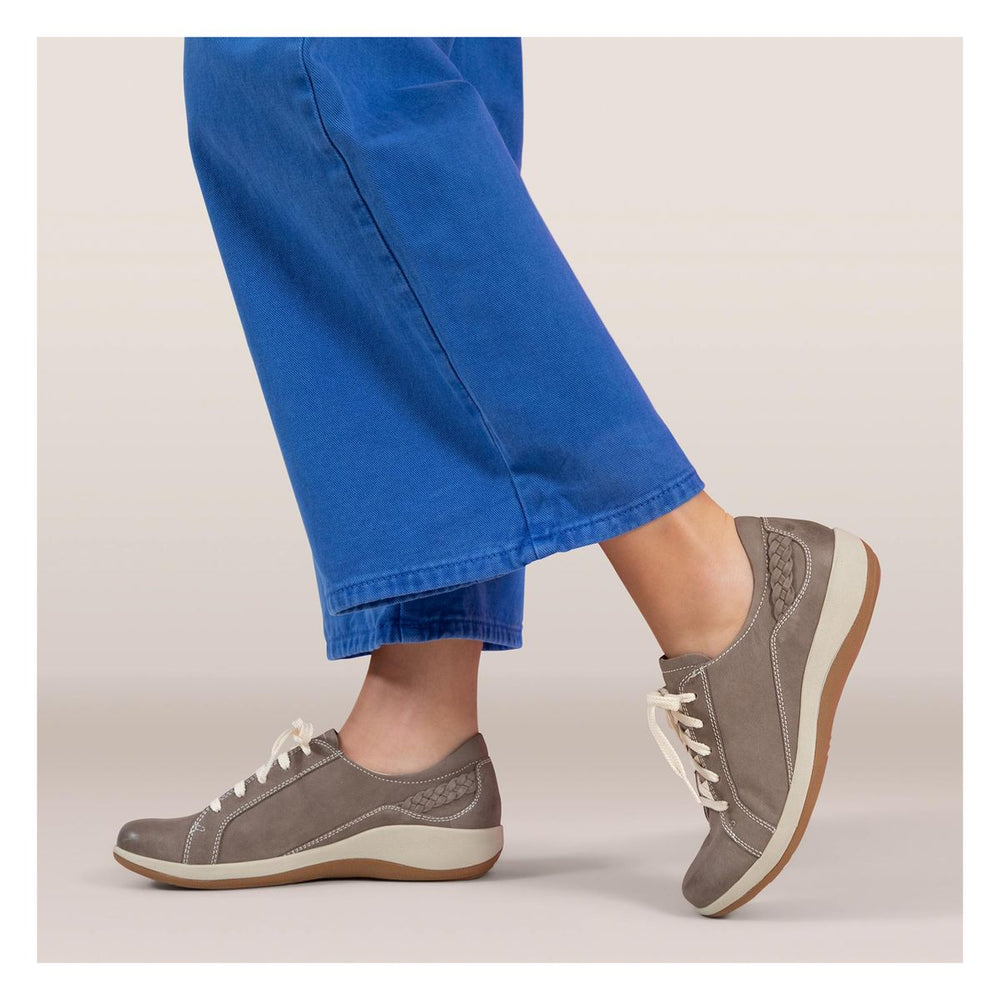Aetrex Dana Women's Lace Up Oxford – Mushroom