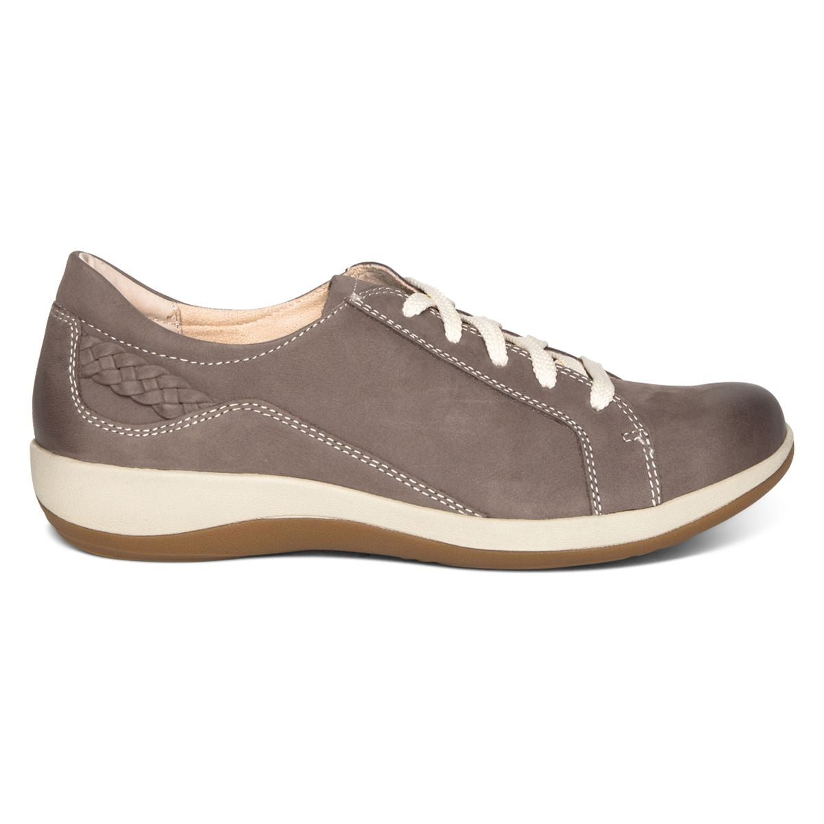 Aetrex Dana Women's Lace Up Oxford – Mushroom