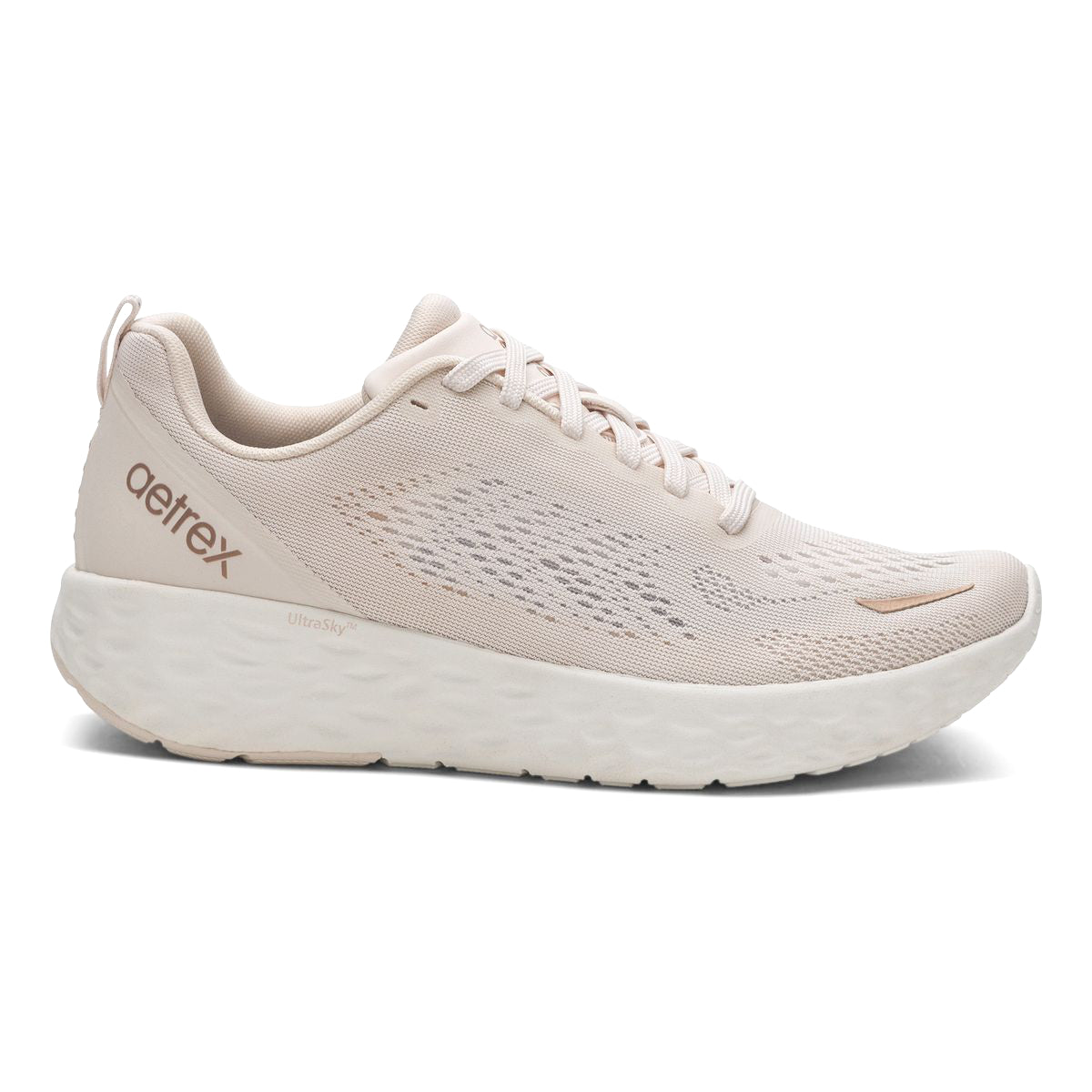 Aetrex Danika Women's Arch Support Sneaker – Ivory