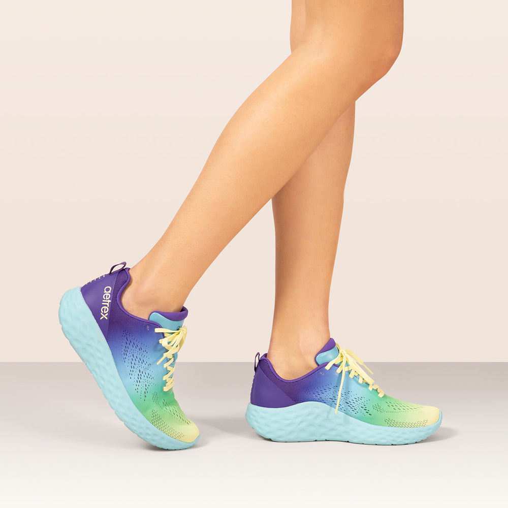 Aetrex Danika Women's Arch Support Sneaker – Ombre