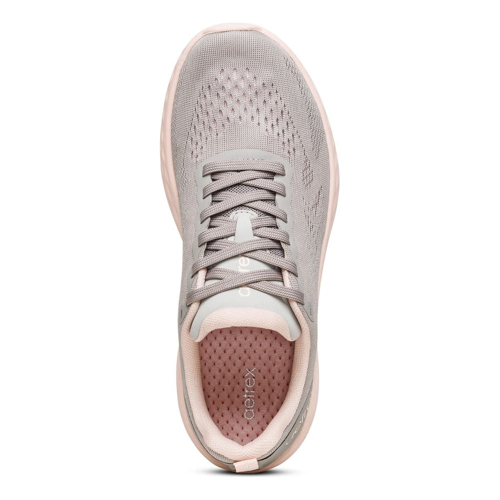 Aetrex Danika Women's Arch Support Sneaker – Taupe