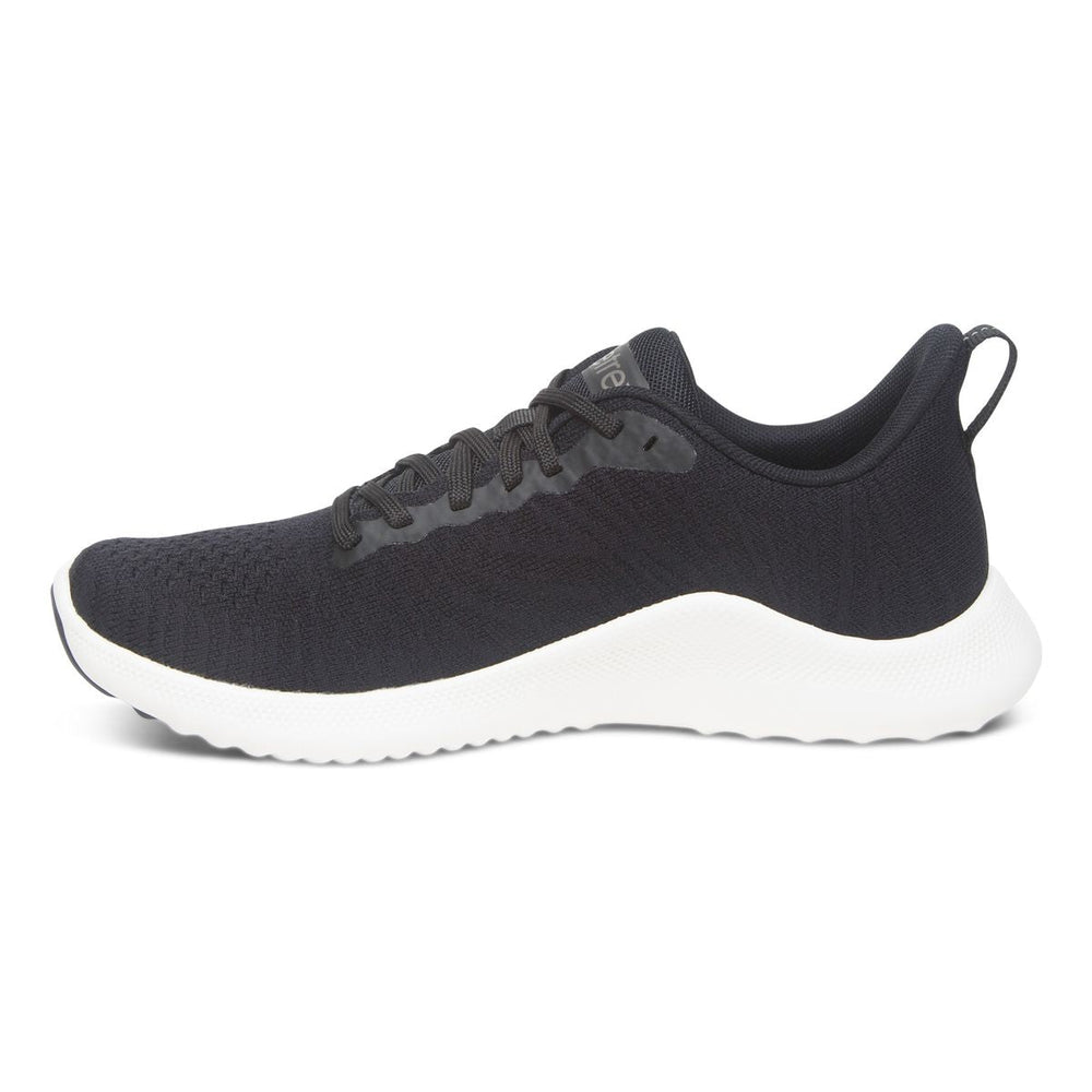 Aetrex Emery Women's Arch Support Sneaker – Black