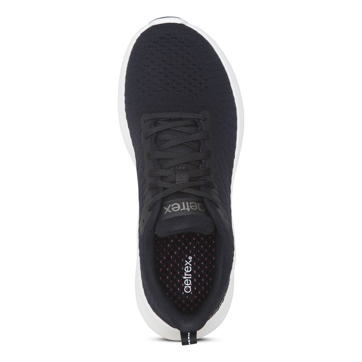 Aetrex Emery Women's Arch Support Sneaker – Black
