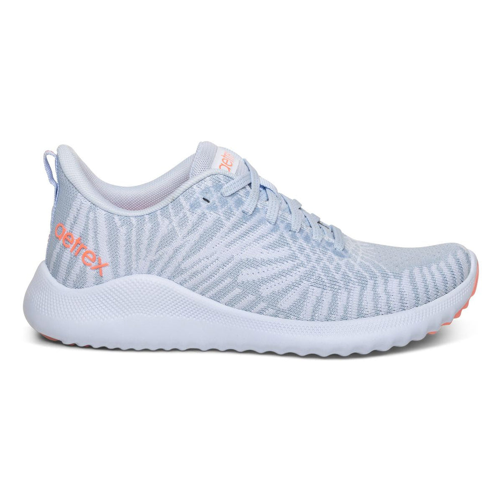 Aetrex Emery Women's Arch Support Sneaker – Blue