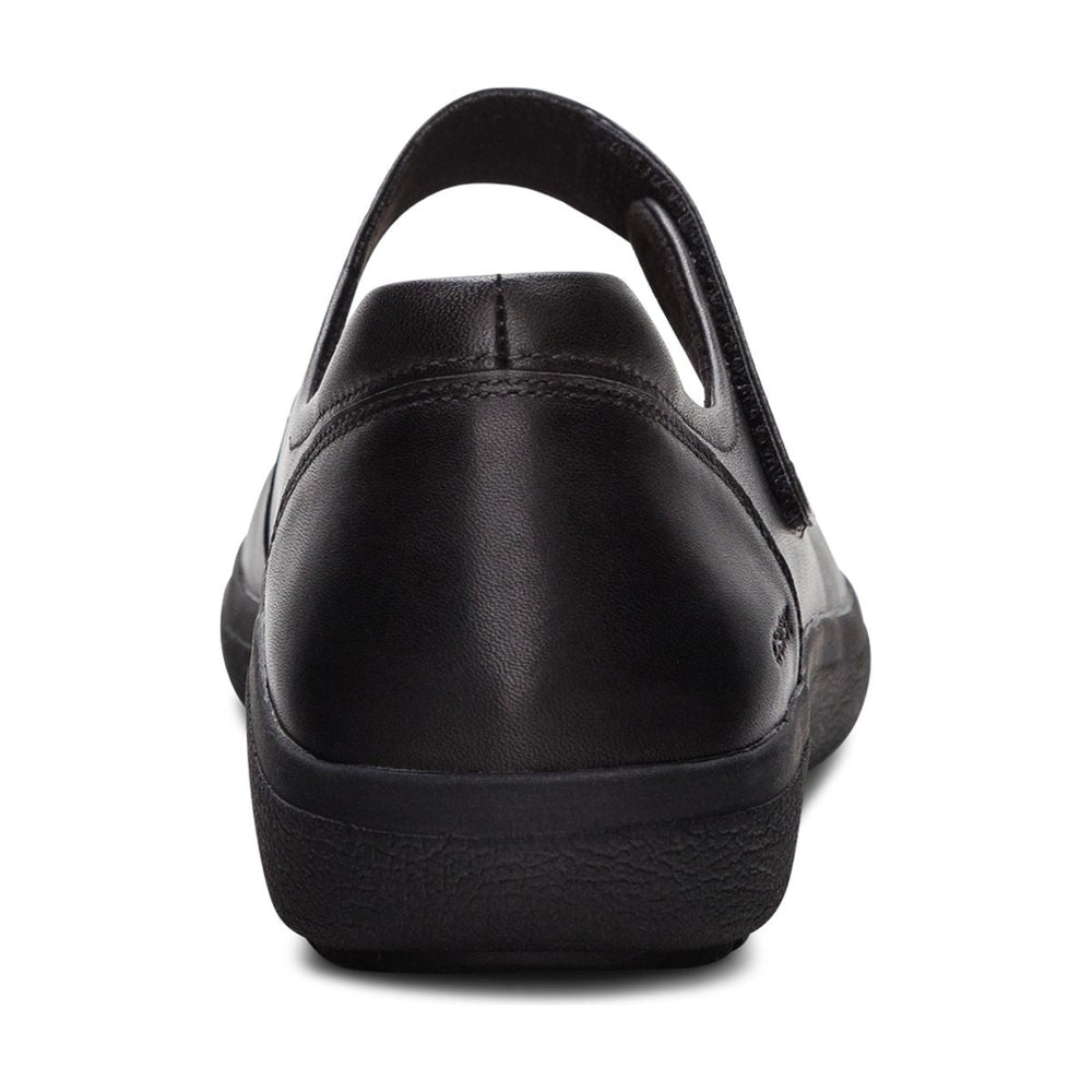 Aetrex Erica Women's Wide Mary Jane Flats – Black