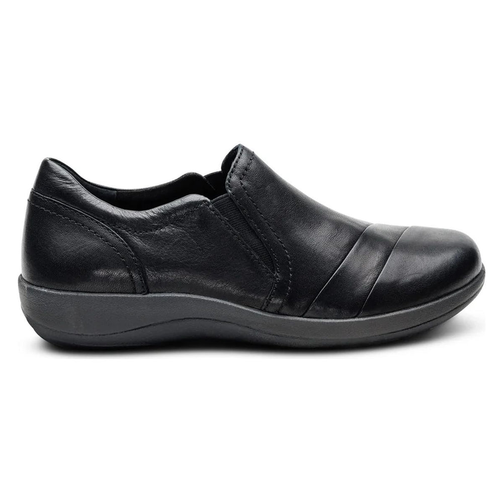 Aetrex Helena Women's Arch Support Slip-On - Black
