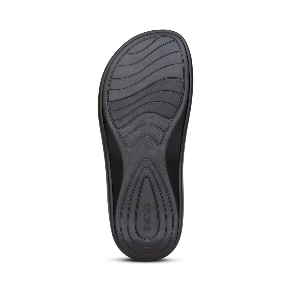 Aetrex Jillian Women's Sport Sandal – Black