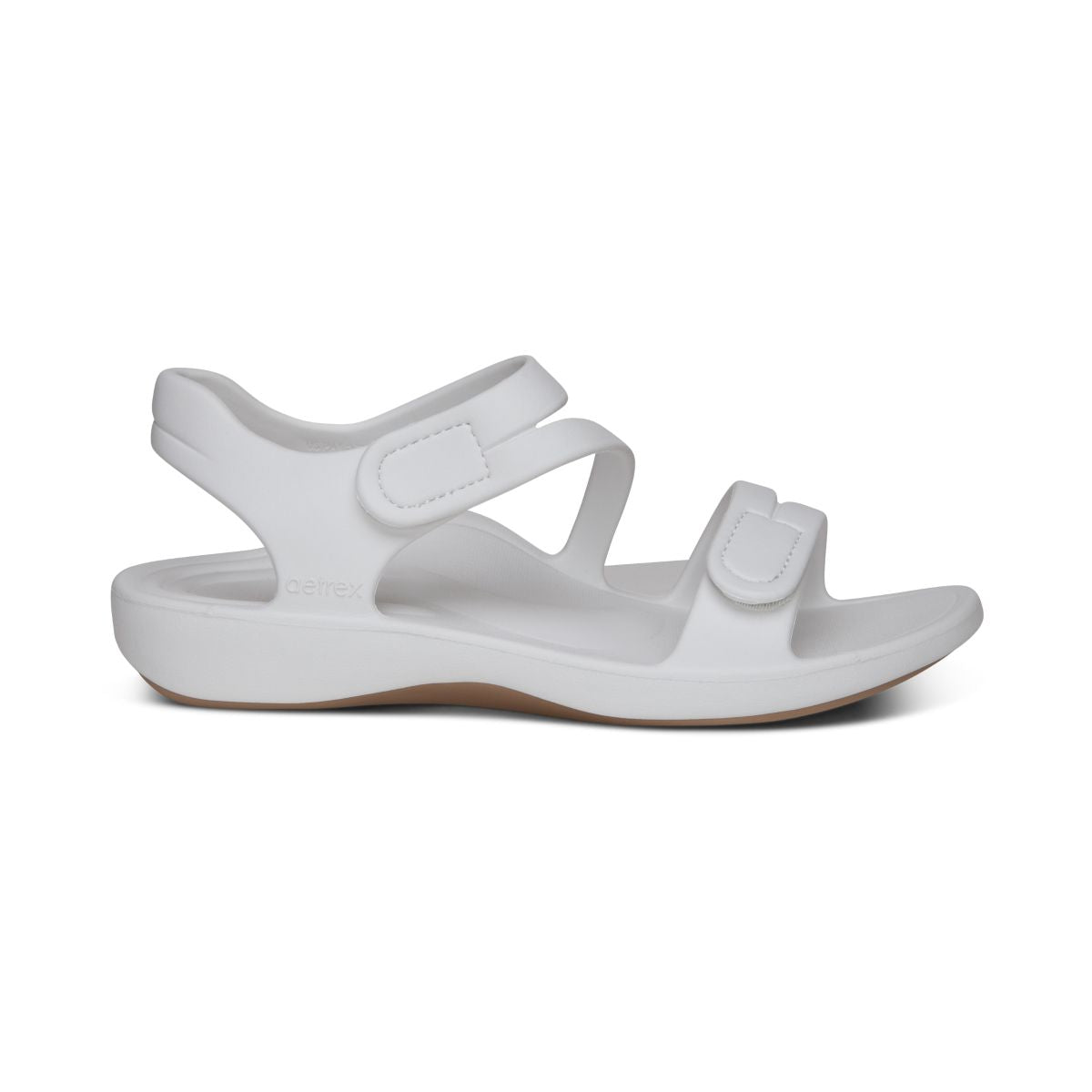 Aetrex Jillian Women's Sport Sandal – White