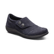Aetrex Karina Women's Monk Strap Velcro – Navy