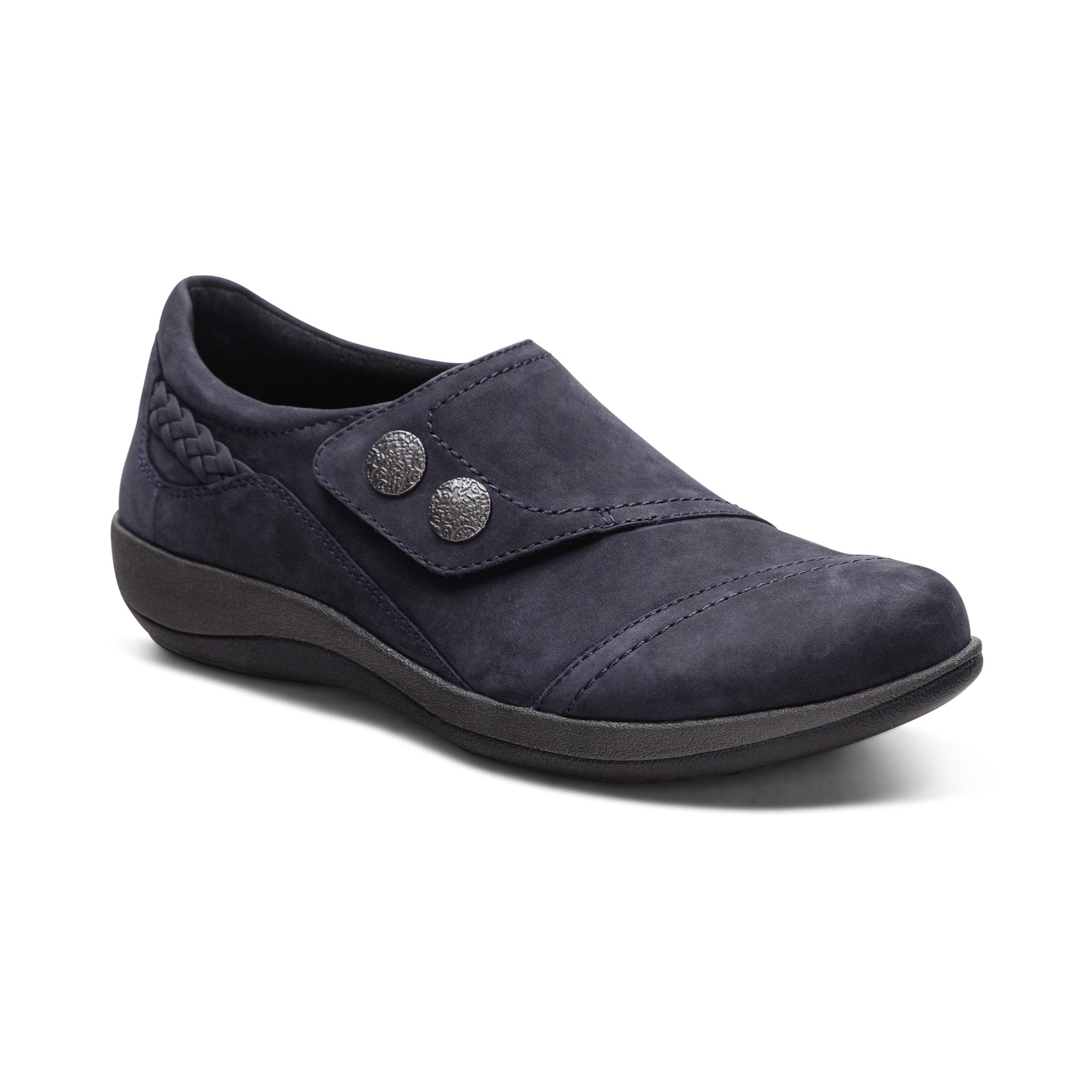 Aetrex Karina Women's Monk Strap Velcro