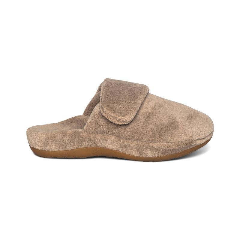 Aetrex Mandy Women's Closed Toe Slipper – Coffee